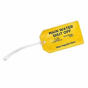 Restore Water Shut Off Tag