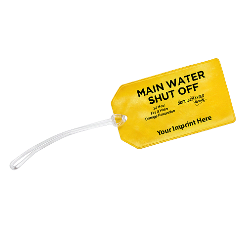 Restore Water Shut Off Tag