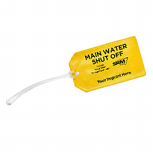 SRM Water Shut Off Tag