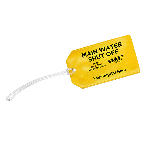 SRM Water Shut Off Tag
