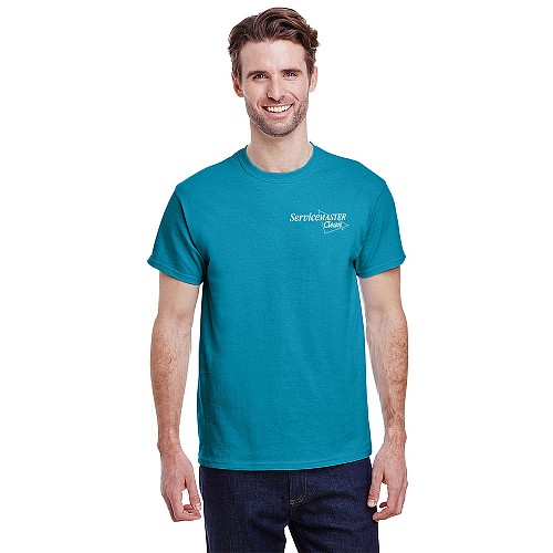 Unisex Teal Gildan® Heavy Cotton T-Shirt