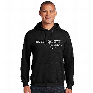 Unisex Black Heavy Blend Hooded Sweatshirt