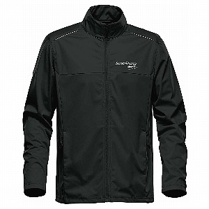 Men's Black Lightweight SoftShell Jacket