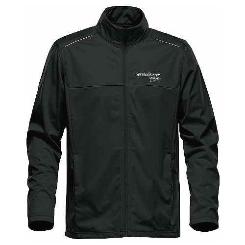 Men's Black Lightweight SoftShell Jacket