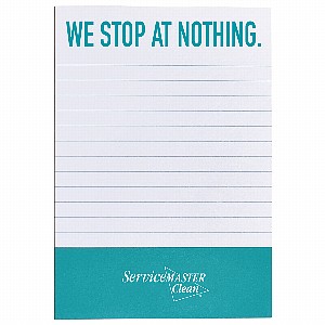 Teal/White Post-it® Pad