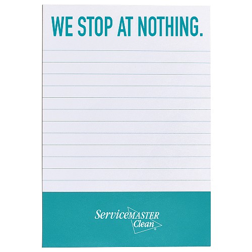 Teal/White Post-it® Pad