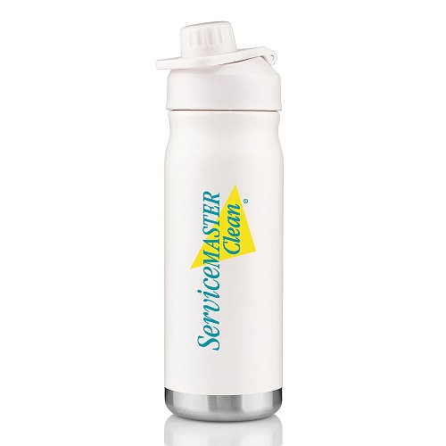 White 20 oz. Eco Sip/Chug Bottle
