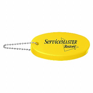 Yellow Floating Keychain