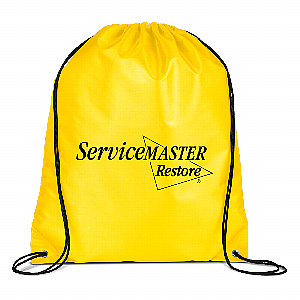 Yellow Drawstring Bag