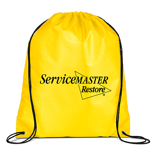Yellow Drawstring Bag